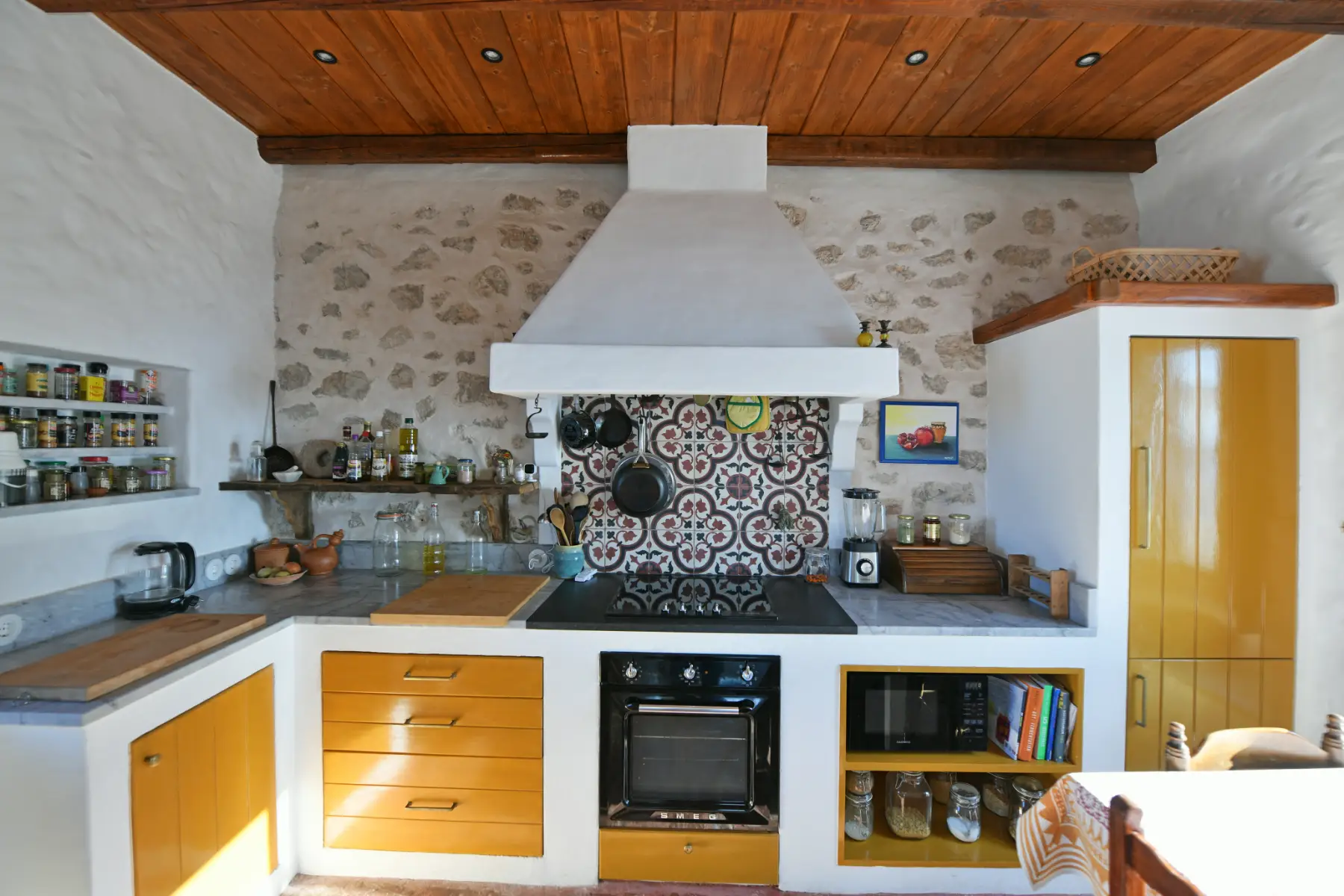 Stunning View of the Gorgeous Kitchen at Petras Private Residence