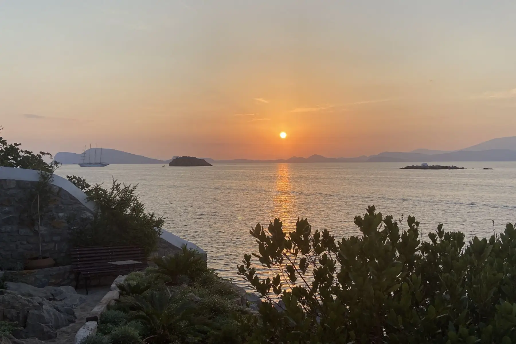 Petras Private Residence at Sunset